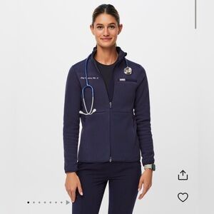 Navy On-Shift Fleece Jacket